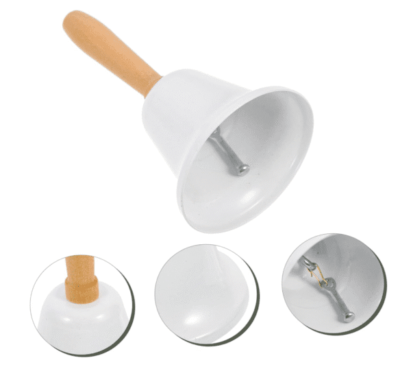 White Hand Bells-5 piece - Image 4